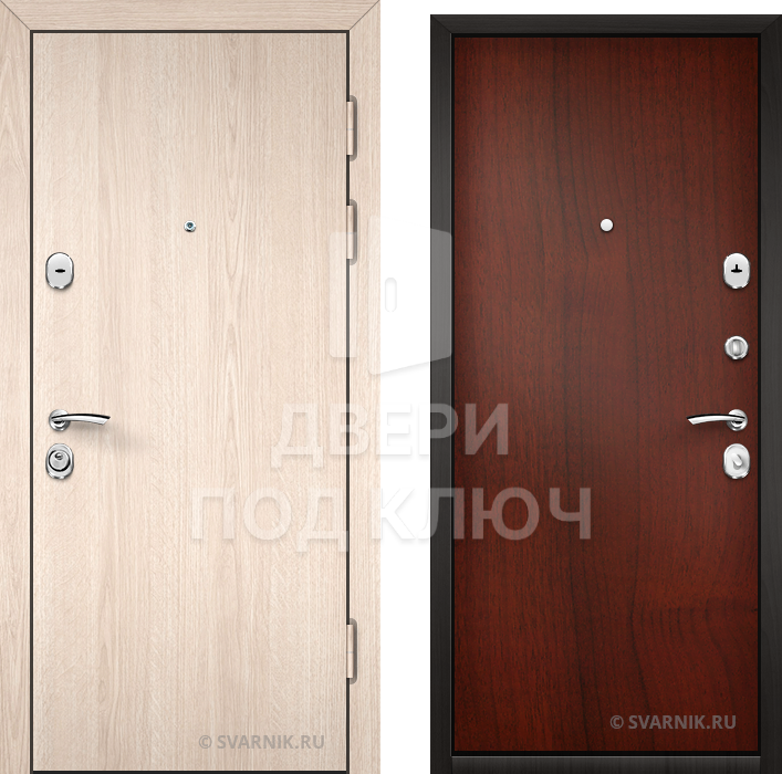 Готовая входная дверь для коттеджа ДПК-2863