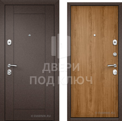 Металлическая дверь со скрытыми петлями в квартиру ДПК-12954